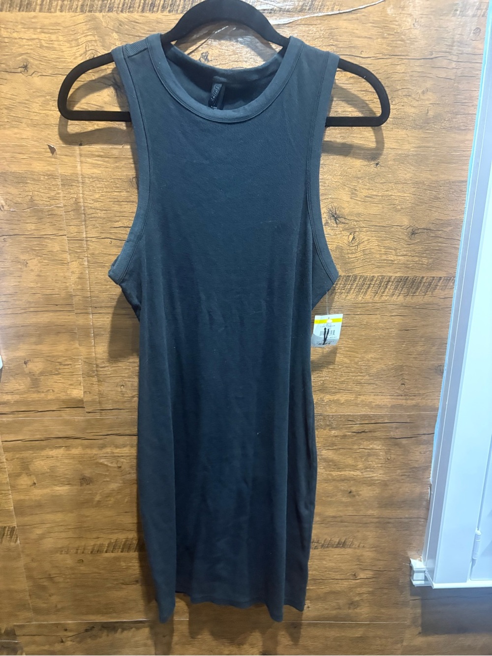 SKIMS Stretch Cotton Rib Tank Dress - Picture 4 of 10